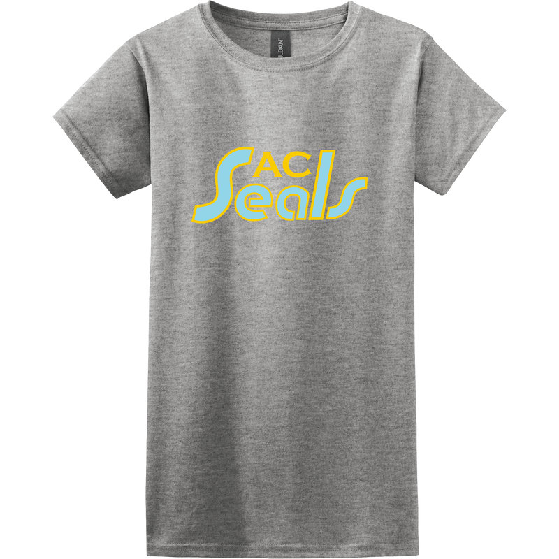 Atlantic City Seals Softstyle Ladies T-Shirt