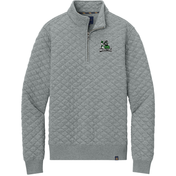 Atlanta Madhatters Brooks Brothers Diamond Quilt 1/4-Zip