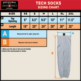 Princeton Tiger Lilies Sublimated Tech Socks