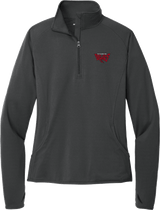 York Devils Ladies Sport-Wick Stretch 1/4-Zip Pullover